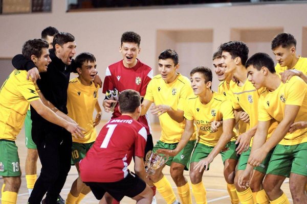 CS Atletic Strășeni Campioni la Futsal U19.